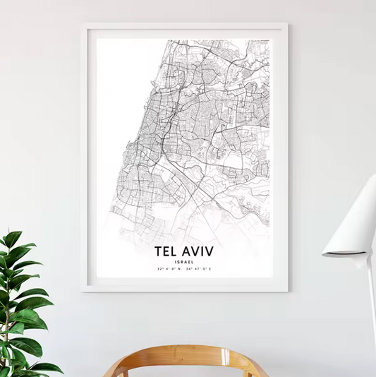 TEL-AVIV (MAP) - תל אביב