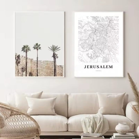 JERUSALEM (MAP) - ירושלים